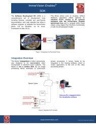 ImmerVision Enables Â® SDK technical summary (PDF)