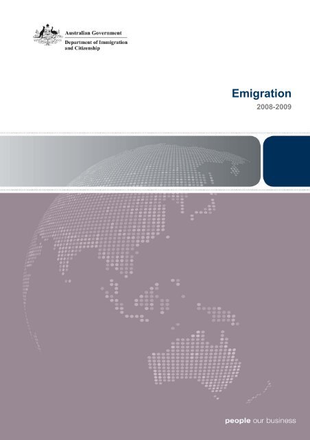 Emigration 2009 - Department of Immigration & Citizenship