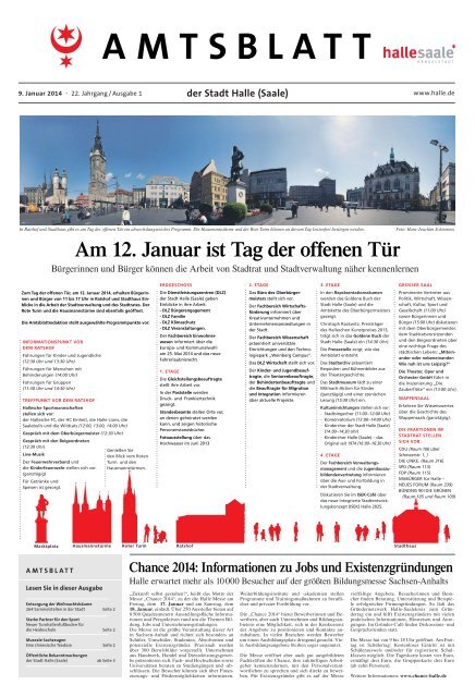 Amtsblatt Nr. 1 vom 9. Januar 2014 - Stadt Halle (Saale)