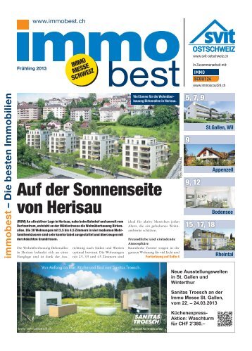 Ostschweiz, FrÃ¼hling 2013 - Die besten Immobilien von Bern ...
