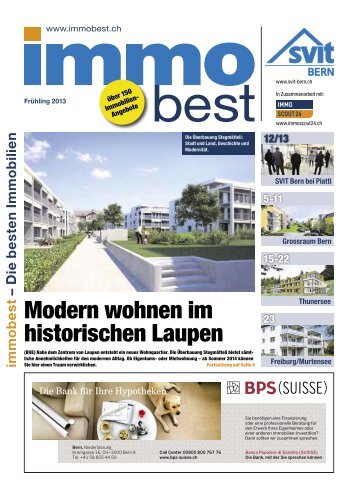 Modern wohnen im historischen Laupen - Die besten Immobilien ...