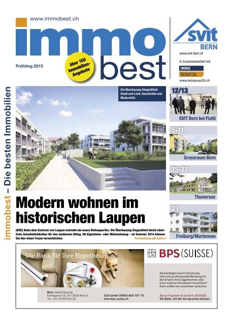 Modern wohnen im historischen Laupen - Die besten Immobilien ...