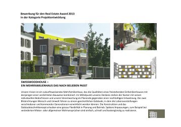 Bewerbung fÃ¼r den Real Estate Award 2013 in der ... - Immoinfo24