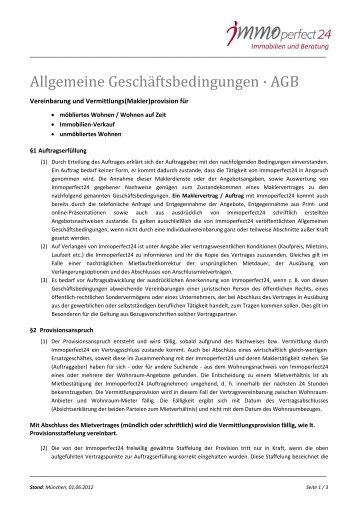Allgemeine GeschÃ¤ftsbedingungen Â· AGB - Immoperfect24