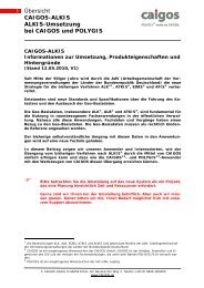 Übersicht - Globe Architektur Technik Anleitung - Caigos GmbH