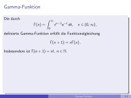 Gamma-Funktion - imng