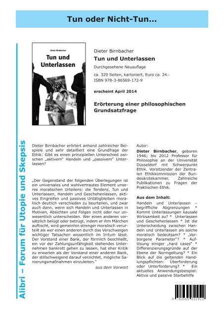 Download der Vorschau - Alibri Verlag