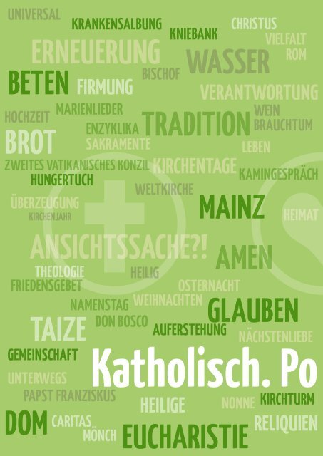 Ich bin katholisch! - Bistum Mainz