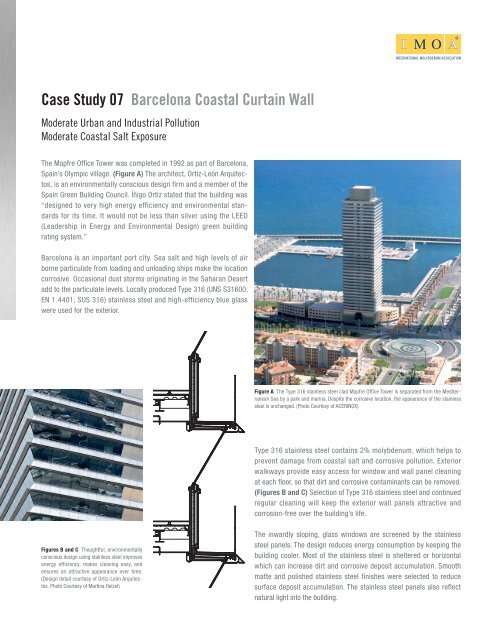 Case Study 07 Barcelona Coastal Curtain Wall - IMOA