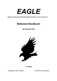 Kapitel 3 Eagle-Module und -Leistungs - Cadsoft