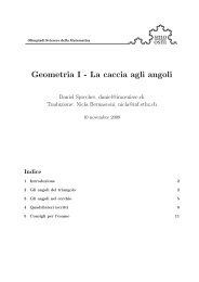 Geometria I - La caccia agli angoli