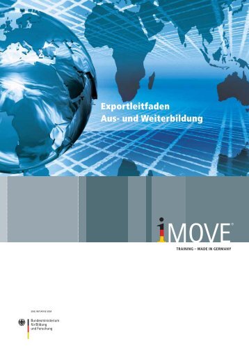 Exportleitfaden Aus- und Weiterbildung - Imove-germany.com