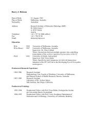 Scientific CV in PDF format - IMP