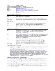 Scientific CV in PDF format - IMP