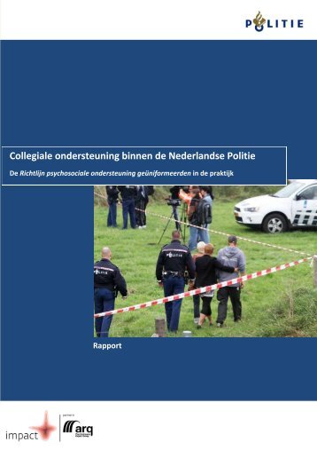 Collegiale ondersteuning binnen de Nederlandse Politie - Impact