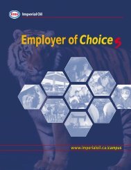 Employer ofChoice - Imperial Oil