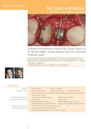 Siti post-estrattivi - Implantologia Italia