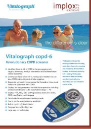 Vitalograph copd-6 - Implox