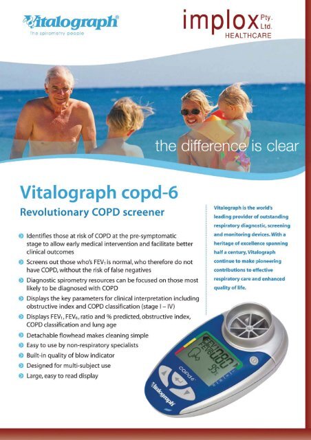 Vitalograph copd-6 - Implox