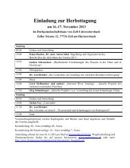 PDF - Weitere InfoÂ´s zur Herbststagung - Implosion.eV