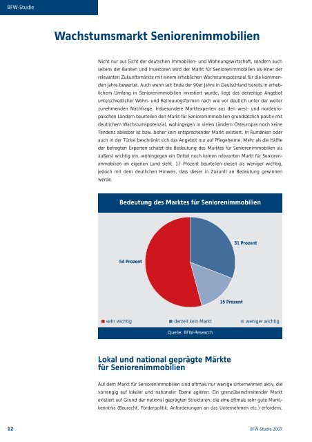 BFW-Studie - European Union of Developers and House Builders