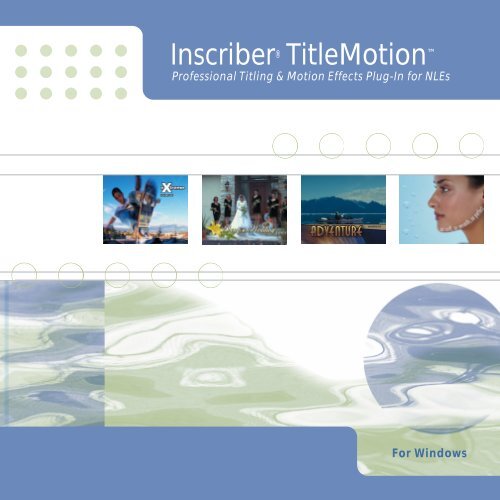 Inscriber Titlemotion