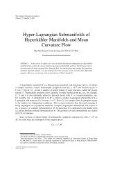 Hyper-Lagrangian Submanifolds of HyperkÃ¤hler Manifolds and ...