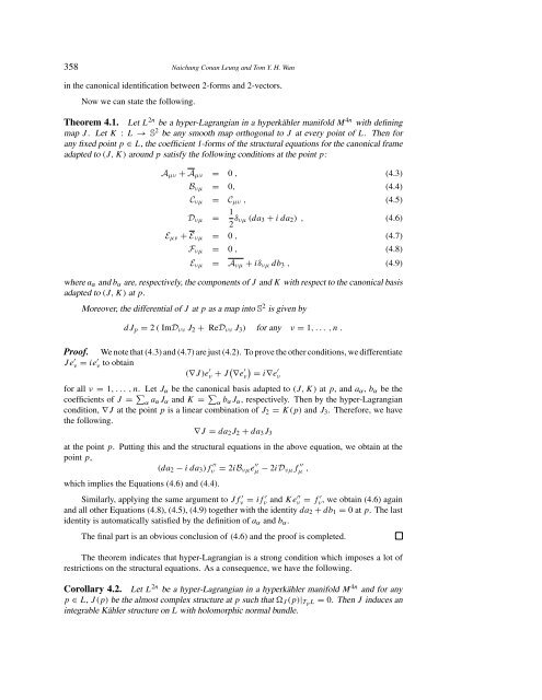 Hyper-Lagrangian Submanifolds of Hyperkähler Manifolds and ...