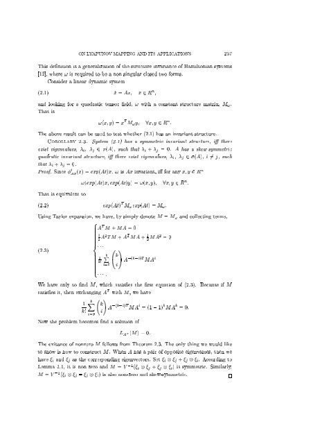 Daizhan Cheng - The Institute of Mathematical Sciences