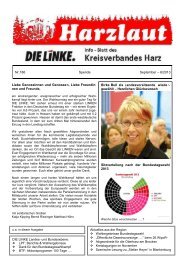 Nr.186 Spende September – 6/2013 Liebe ... - DIE LINKE. Harz