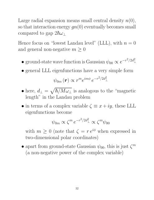 Rapidly rotating Bose-Einstein condensatesâ Alexander Fetter ...