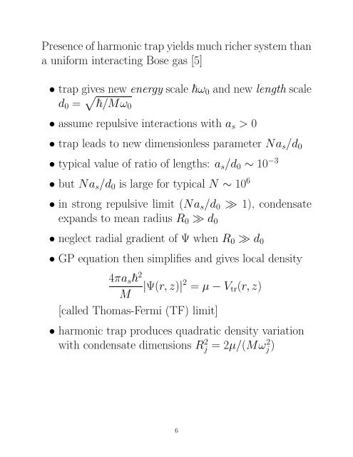 Rapidly rotating Bose-Einstein condensatesâ Alexander Fetter ...