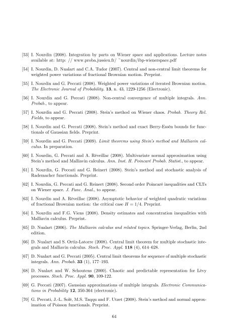 Stein's method, Malliavin calculus and infinite-dimensional Gaussian