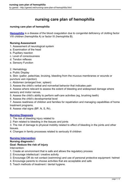 Free 16 Patient Care Plan Templates In Pdf Word