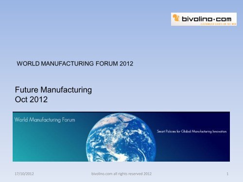 Who is Bivolino - Intelligent Manufacturing Systems