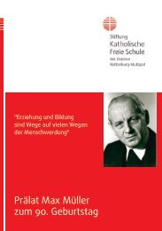 Prälat Max Müller zum 90. Geburtstag - Stiftung Katholische Freie ...