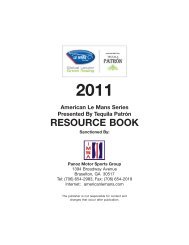 2011 Resource Book.pmd - the International Motor Sports Association