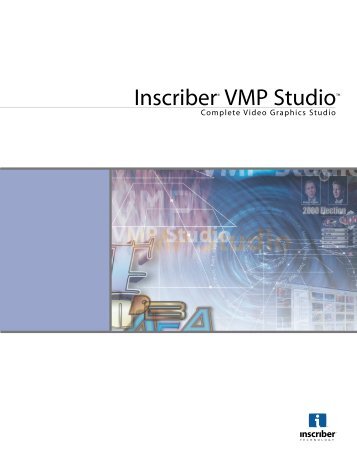 Inscriber VMP Studio - CAM Computer Aided Magic Gmbh