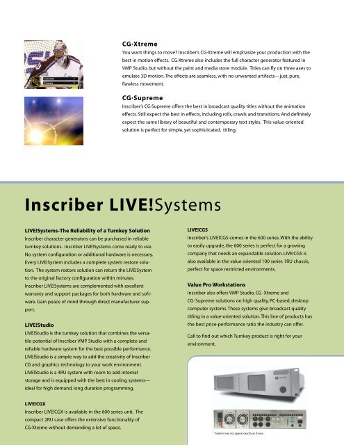 Inscriber VMP Studio - CAM Computer Aided Magic Gmbh