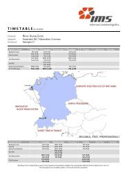 Rhine Shuttle Timetable Rotterdam Rekingen