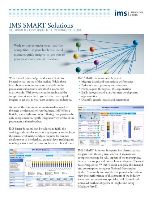 IMS SMART Solutions - IMS Health