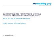 guiding principles for providing effective access to medicines in ...