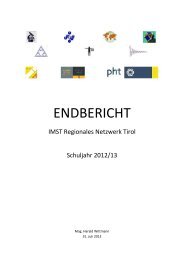 Jahresbericht des RN Tirol 2012/13 - IMST