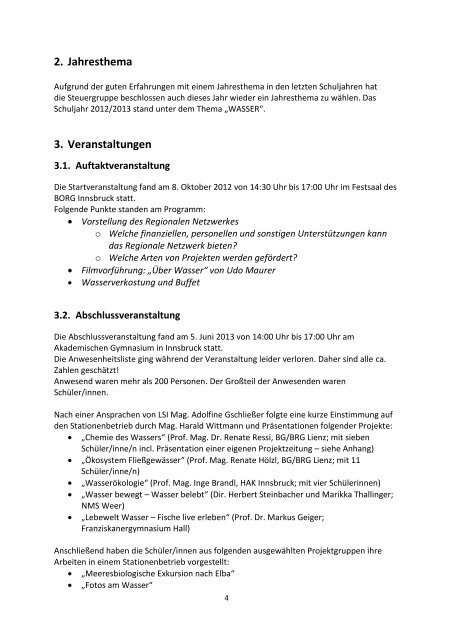 Jahresbericht des RN Tirol 2012/13 - IMST