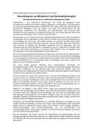 Pressemitteilung vom 8. Dezember 2005 - Hochschule Bremerhaven