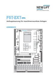 2 FST-2XT MRL - New Lift