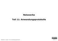 Netzwerke Teil 11: Anwendungsprotokolle - Wirtschaftsinformatik bis ...