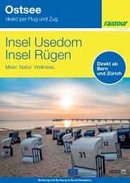 Insel Usedom Insel Rügen - BLS