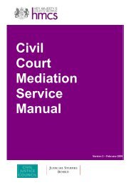 Civil Court Mediation Service Manual