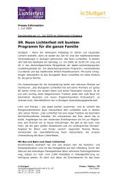 Presse-Information vom 1. Juli 2009 (PDF-Dokument) - in.Stuttgart